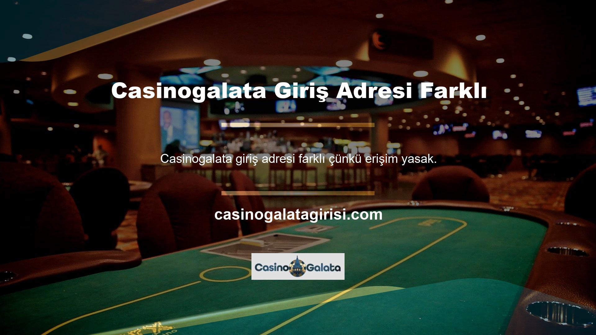 Casinogalata sitesi en popüler bahis sitelerinden biridir ve yeni adresi online bahis için kullanılmaktadır